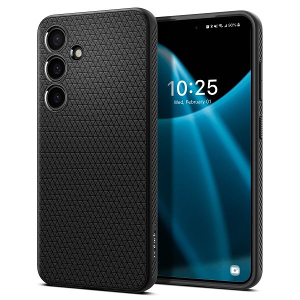 - Samsung Galaxy S24 Plus - Skal - Liquid Air - Matte Black