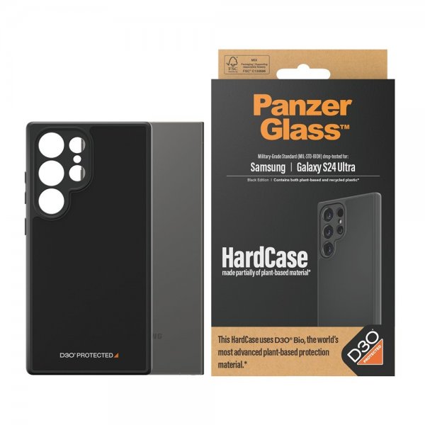 - Samsung Galaxy S24 Ultra - Skal - HardCase D3O - Svart