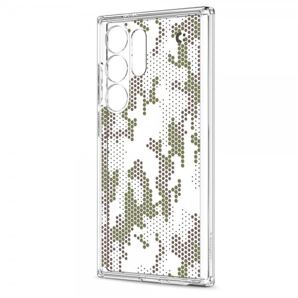 - Samsung Galaxy S24 Ultra - Skal - Ultra Hybrid - Digital Camo