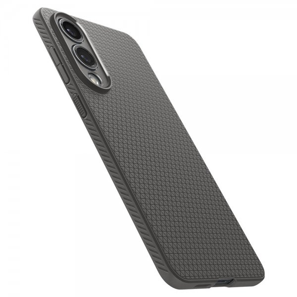 - Samsung Galaxy S25 Edge - Skal - Liquid Air - Marble Gray