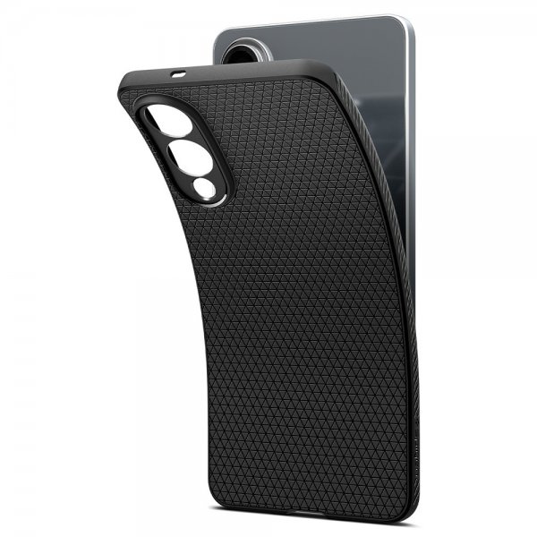 - Samsung Galaxy S25 Edge - Skal - Liquid Air - Matte Black