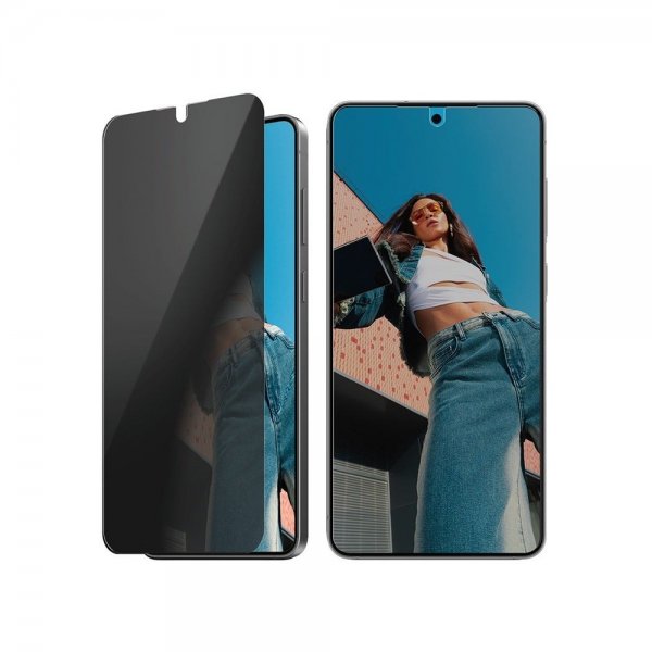 - Samsung Galaxy S25 Edge - Skärmskydd - Ultra-Wide Fit Privacy EasyAligner