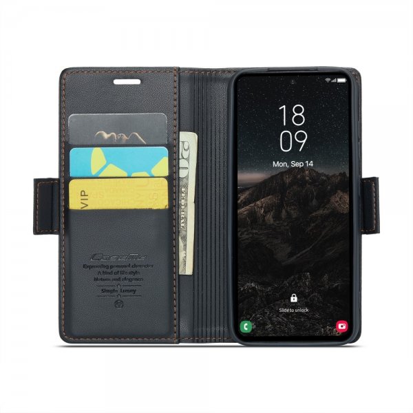 - Samsung Galaxy S24/S25 - Fodral - 023 Series - Svart
