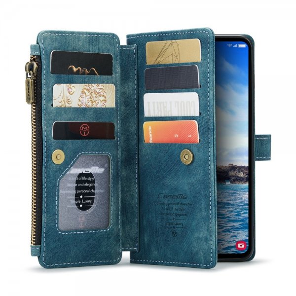 - Samsung Galaxy S24 Plus/S25 Plus - Fodral - C30 Series - Blå