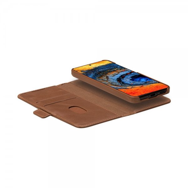 - Samsung Galaxy S25 Plus - Fodral - Lynge - Tan