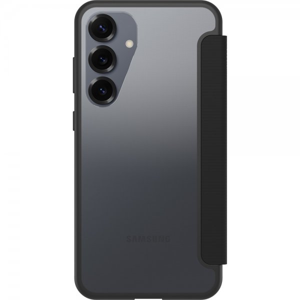- Samsung Galaxy S25 Plus - Fodral - React Folio - Black Crystal