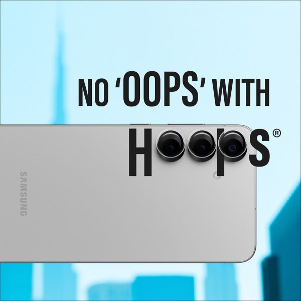 - Samsung Galaxy S25 Plus - Kameraskydd - Hoops