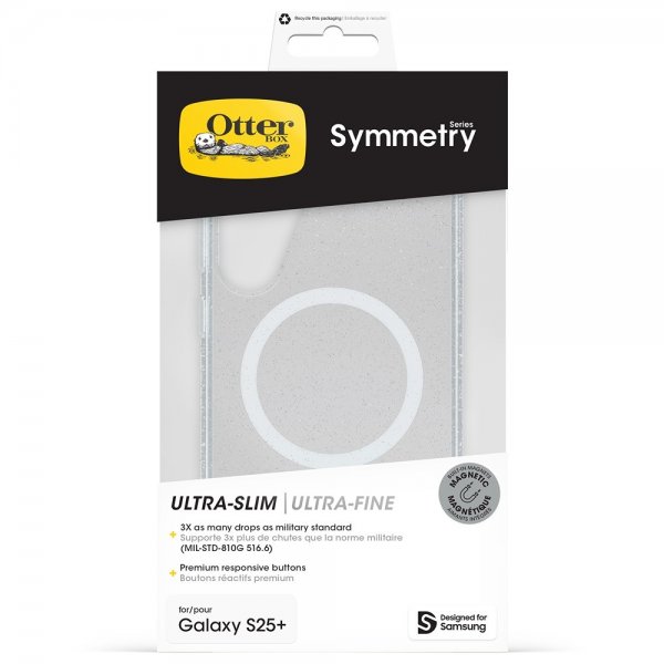 - Samsung Galaxy S25 Plus - Skal - Symmetry Clear MagSafe - Stardust