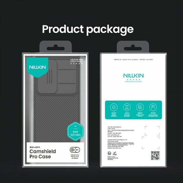 - Samsung Galaxy S25 Ultra - Skal - CamShield Pro - Blå