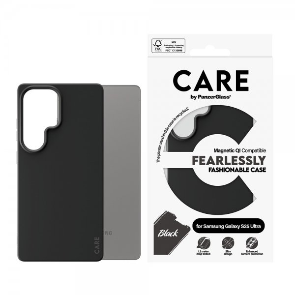 - Samsung Galaxy S25 Ultra - Skal - Fashionable MagSafe - Svart