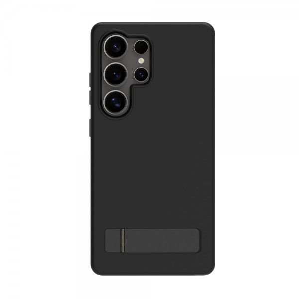 - Samsung Galaxy S25 Ultra - Skal - Iceland Pro Qi2 Kickstand - Svart