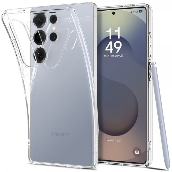 - Samsung Galaxy S25 Ultra - Skal - Liquid Crystal - Crystal Clear