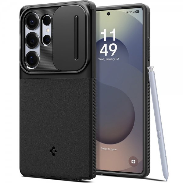 - Samsung Galaxy S25 Ultra - Skal - Optik Armor - Svart