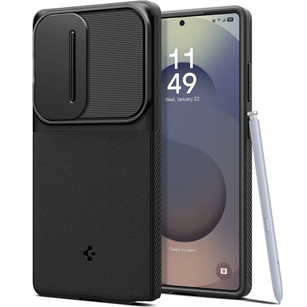 - Samsung Galaxy S25 Ultra - Skal - Optik Armor - Svart