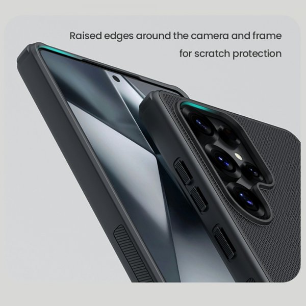 - Samsung Galaxy S25 Ultra - Skal - Super Frosted Shield Pro MagSafe - Svart