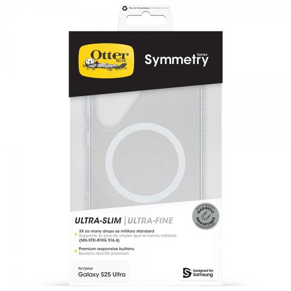 - Samsung Galaxy S25 Ultra - Skal - Symmetry Clear MagSafe - Stardust