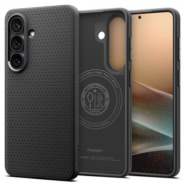 - Samsung Galaxy S26 Plus - Skal - Liquid Air MagFit - Matte Black