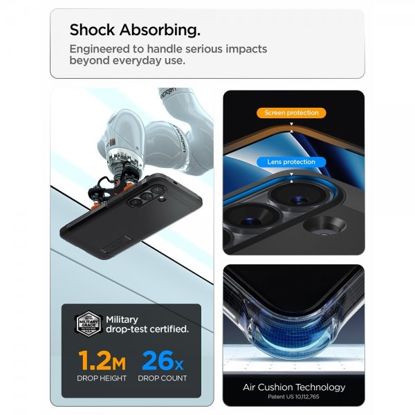 - Samsung Galaxy S26 Plus - Skal - Tough Armor MagFit - Svart