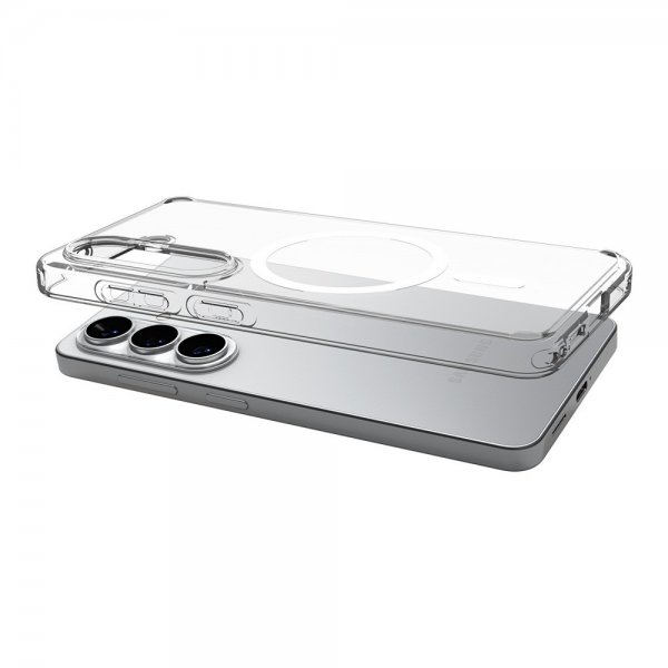 - Samsung Galaxy S26 Plus - Skal - Ultra Hybrid MagFit - Clear White
