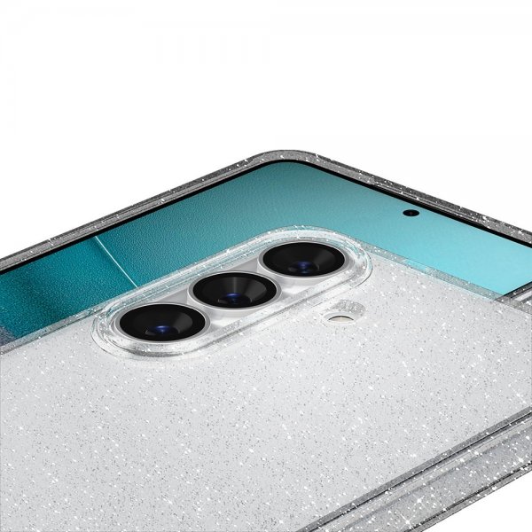 - Samsung Galaxy S26 - Skal - Liquid Crystal Glitter - Crystal Quartz