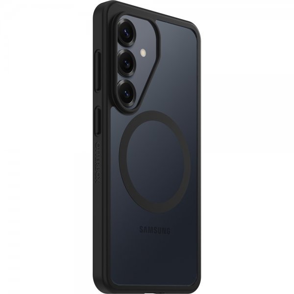 - Samsung Galaxy S26 - Skal - React MagSafe - Black Crystal