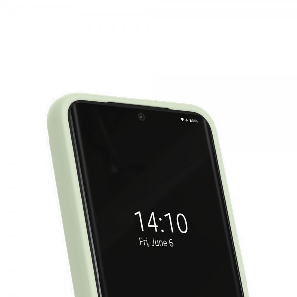 - Samsung Galaxy S26 - Skal - Silicone Case MagSafe - Sage Green