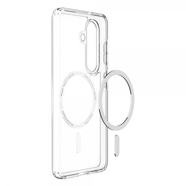 - Samsung Galaxy S26 - Skal - Ultra Hybrid MagFit - Clear White