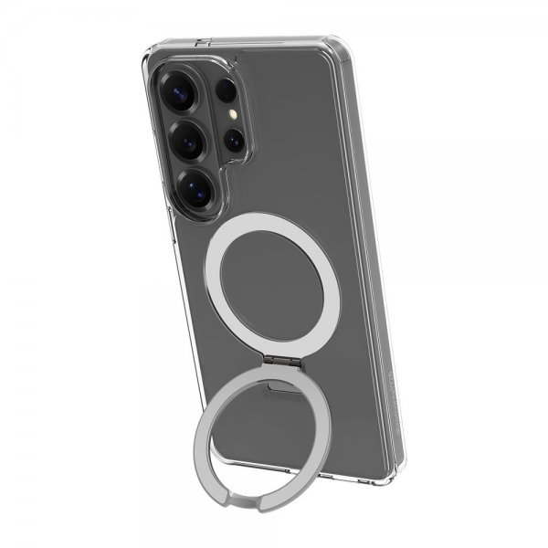 - Samsung Galaxy S26 Ultra - Skal - Iceland Ultra Magnet Kickstand - Transparent