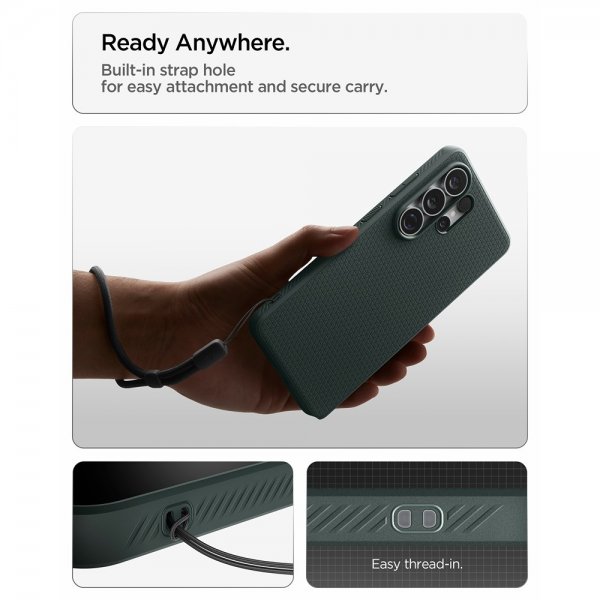 - Samsung Galaxy S26 Ultra - Skal - Liquid Air MagFit - Abyss Green