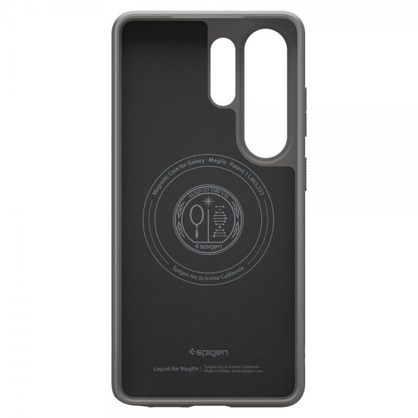 - Samsung Galaxy S26 Ultra - Skal - Liquid Air MagFit - Marble Gray