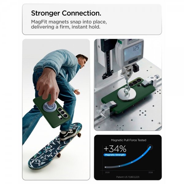 - Samsung Galaxy S26 Ultra - Skal - Nano Pop MagFit - Avo Green