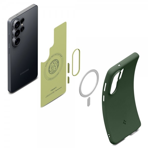 - Samsung Galaxy S26 Ultra - Skal - Nano Pop MagFit - Avo Green