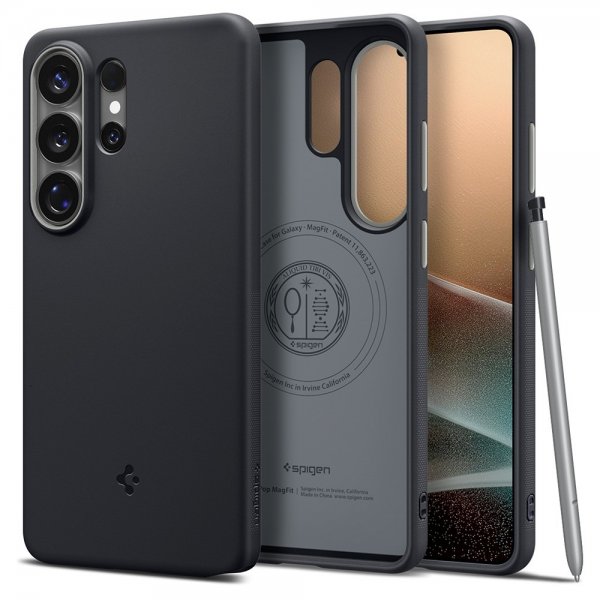 - Samsung Galaxy S26 Ultra - Skal - Nano Pop MagFit - Black Sesame