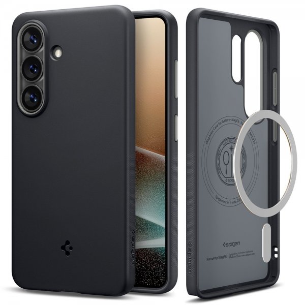 - Samsung Galaxy S26 Ultra - Skal - Nano Pop MagFit - Black Sesame