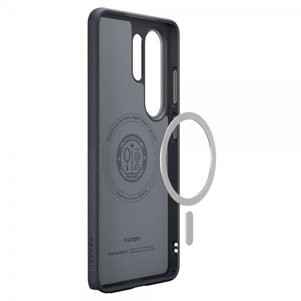 - Samsung Galaxy S26 Ultra - Skal - Nano Pop MagFit - Black Sesame