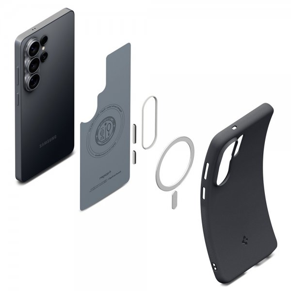 - Samsung Galaxy S26 Ultra - Skal - Nano Pop MagFit - Black Sesame