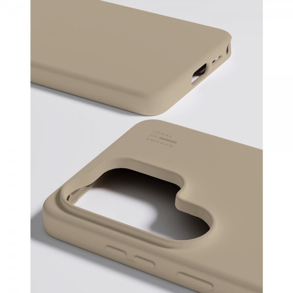 - Samsung Galaxy S26 Ultra - Skal - Silicone Case MagSafe - Perfect Beige