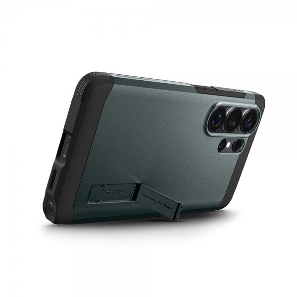 - Samsung Galaxy S26 Ultra - Skal - Tough Armor MagFit - Abyss Green