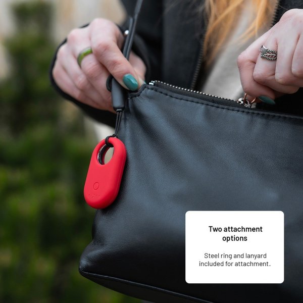 - Samsung SmartTag2 Hållare - Silky - Vit