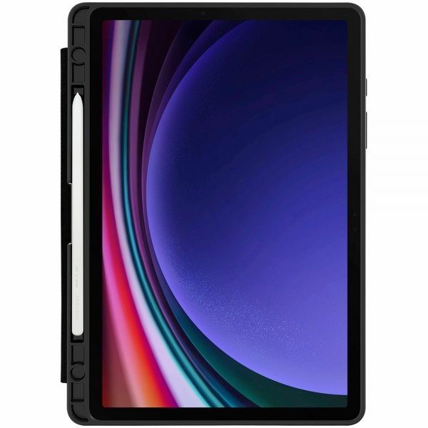 - Samsung Galaxy Tab S9 - Fodral - React Folio - Svart