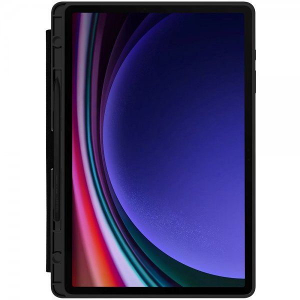 - Samsung Galaxy Tab S9 Plus/Tab S10 Plus - Fodral - React Folio - Svart