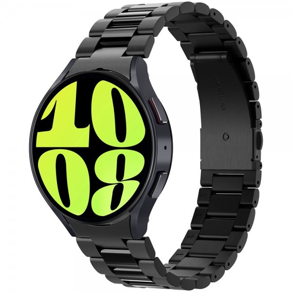 - Samsung Galaxy Watch 6 44mm - Armband - Modern Fit 316L - Svart