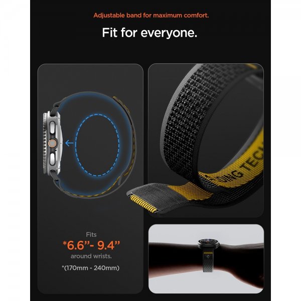 - Samsung Galaxy Watch 8 40/44mm/Watch 8 Classic 46mm - Armband - Athlex Air - Active Black