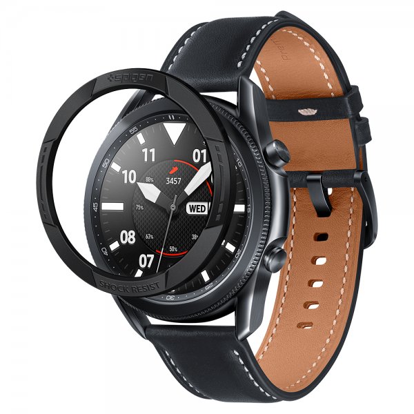 - Samsung Galaxy Watch3 45mm - Skal - Chrono Shield - Svart