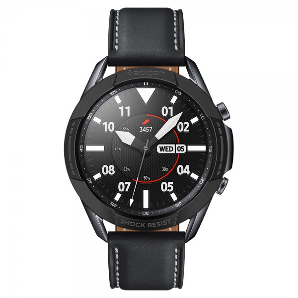 - Samsung Galaxy Watch3 45mm - Skal - Chrono Shield - Svart