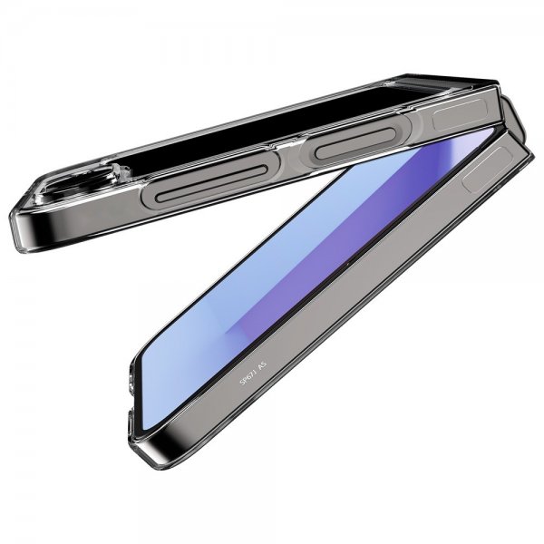 - Samsung Galaxy Z Flip 6/Galaxy Z Flip 7 FE - Skal - Air Skin - Zero One Svart