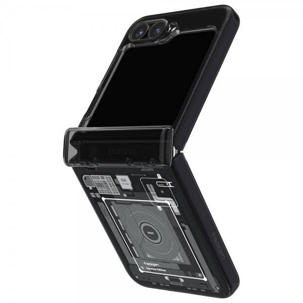 - Samsung Galaxy Z Flip 6/Galaxy Z Flip 7 FE - Skal - Ultra Hybrid Zero One - Svart