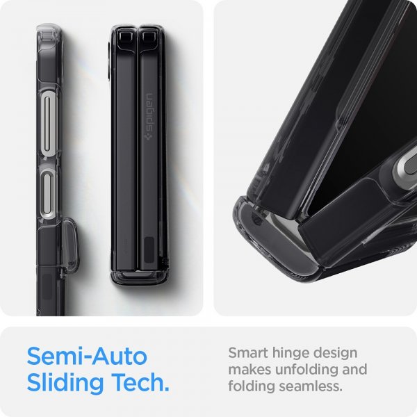 - Samsung Galaxy Z Flip 6/Galaxy Z Flip 7 FE - Skal - Ultra Hybrid Zero One - Svart