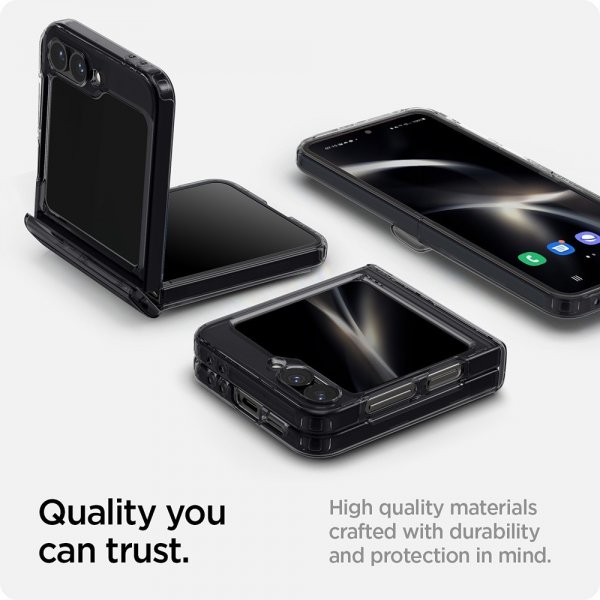 - Samsung Galaxy Z Flip 6/Galaxy Z Flip 7 FE - Skal - Ultra Hybrid Zero One - Svart