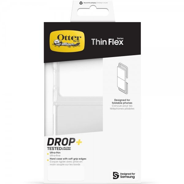 - Samsung Galaxy Z Flip 6/Galaxy Z Flip 7 FE - Skal - Thin Flex - Transparent